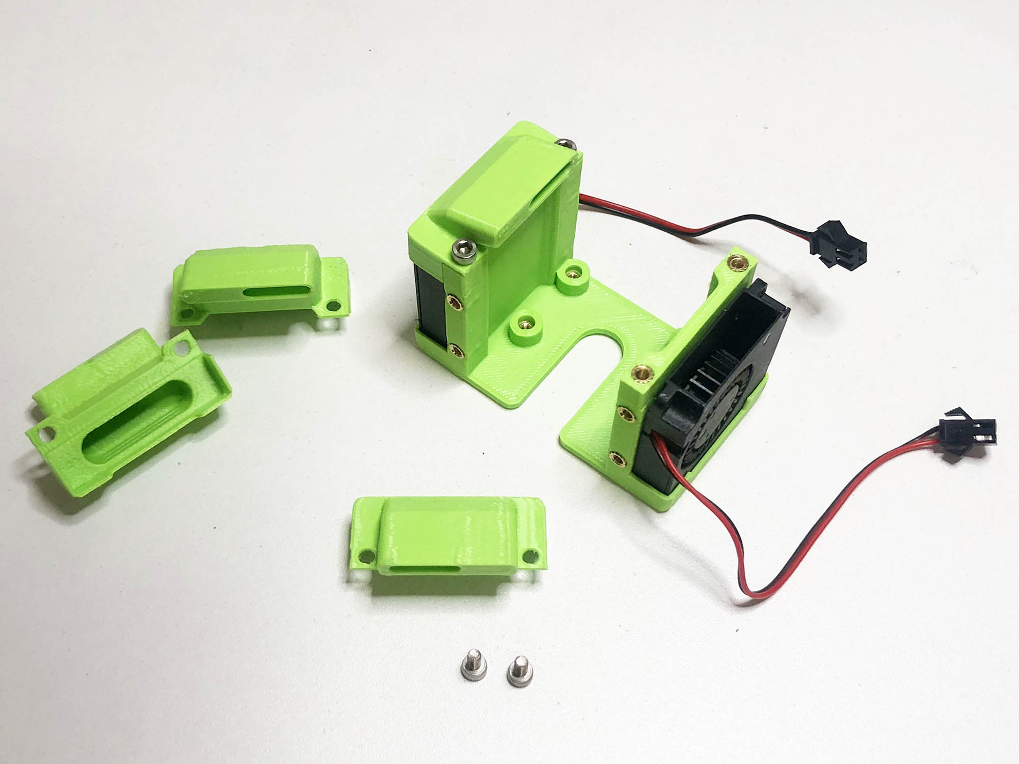 Fusiology_Kossel_Toolhead_3.4_assembly_part_cooling_4010_blower_fans_01 Fusiology_Kossel_Toolhead_3.4_assembly_part_cooling_4010_blower_fans_01